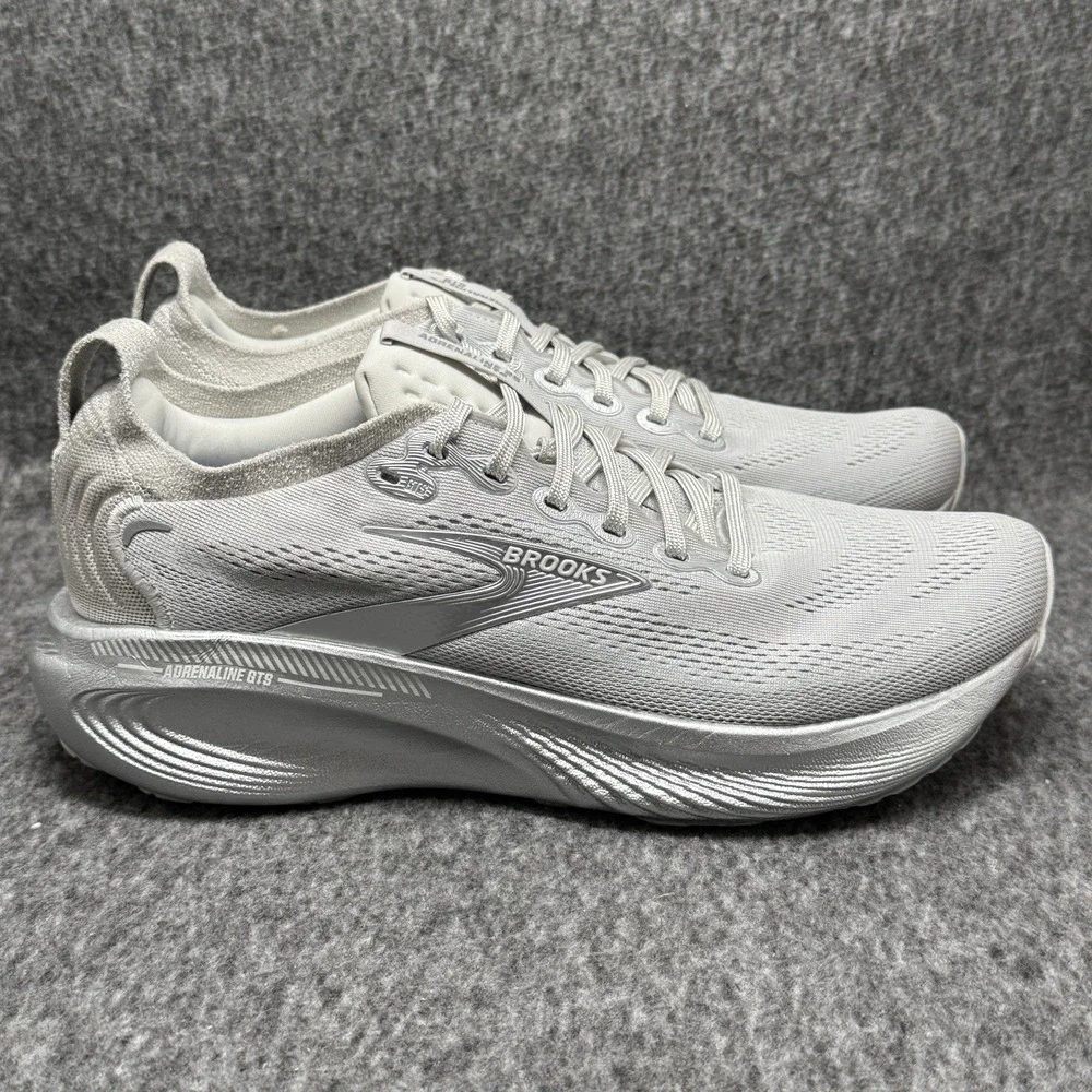 Brooks Adrenaline GTS 25 Silver Anniversary Men's Running Shoes 9.5 D New No Box